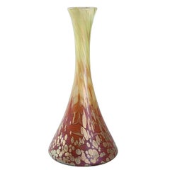 Austrian Jugendstil Glass Vase by Loetz