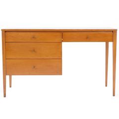 Exceptional Paul McCobb Planner Group Writing Desk, Four Drawers, Great Example