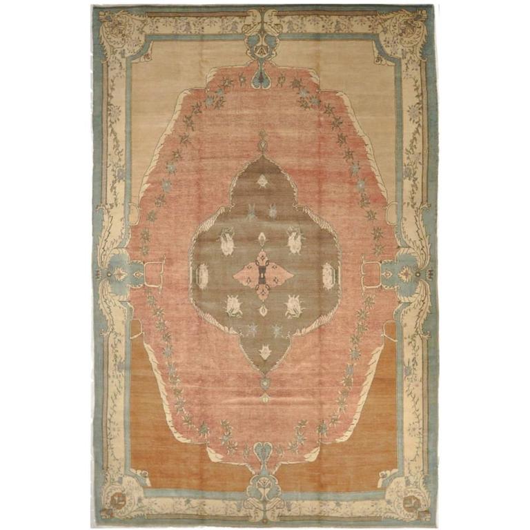 Large Room Size Savonnerie Design Turkish Rug For Sale at 1stdibs
