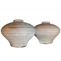 Pair of Large Terracotta Vases
