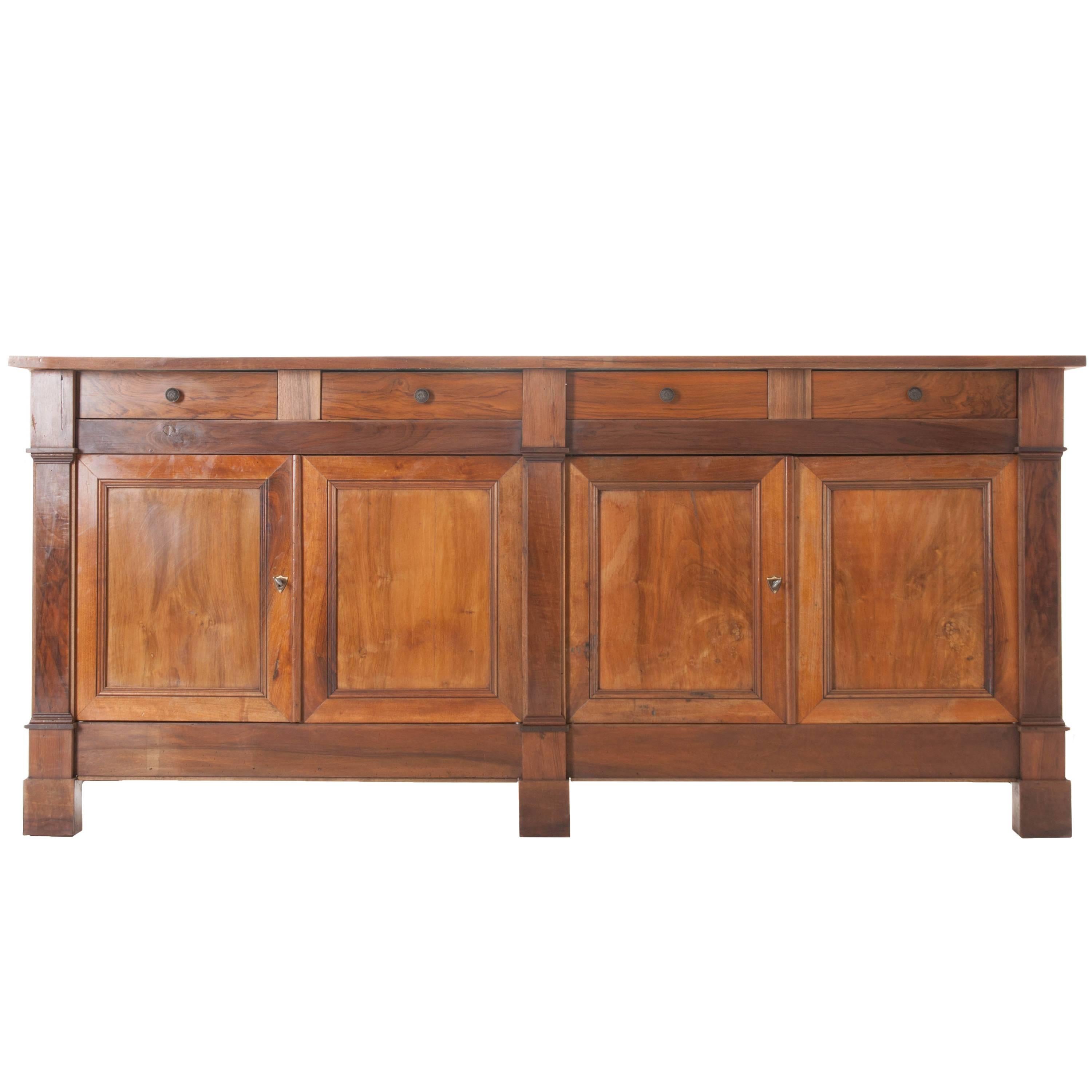 French Louis Philippe Walnut Enfilade