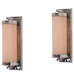 Pair of Functionalist Wall Lights