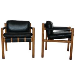 Pair of Chairs Attributed to Carlo Scarpa 12