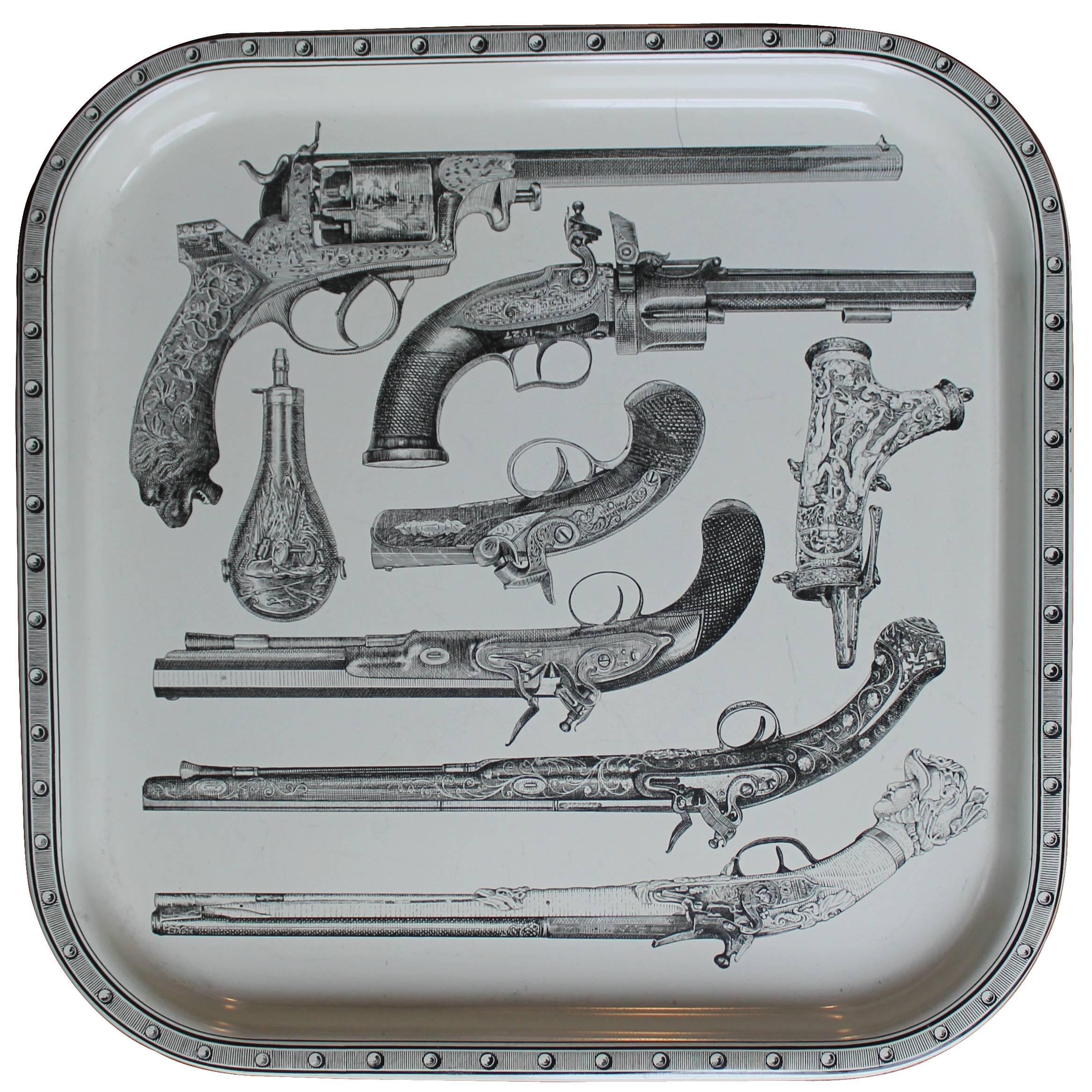 Fornasetti Tray from the 1970s, Italy For Sale