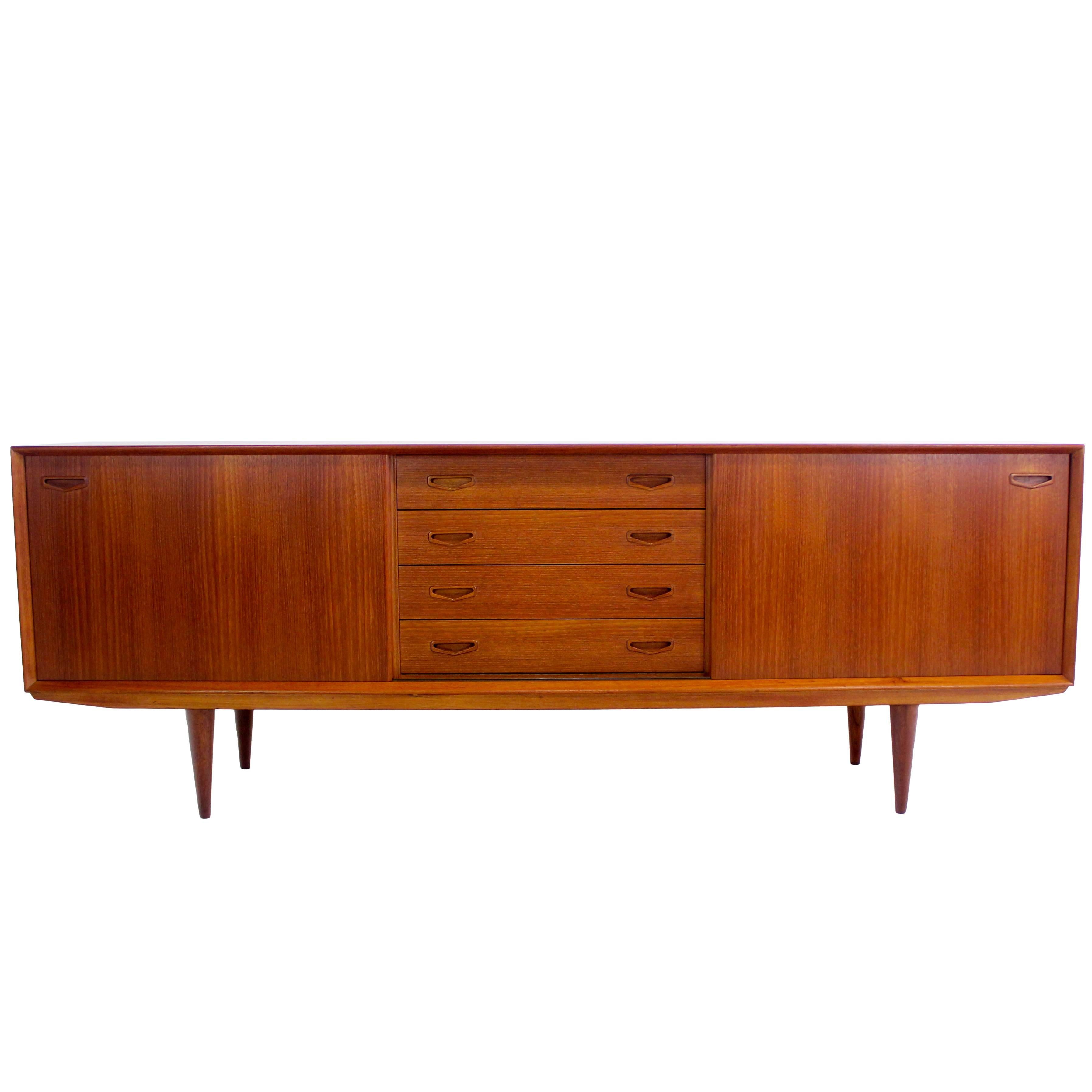 Classic Danish Modern Teak Credenza