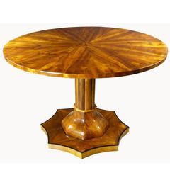 Early 19th century Biedermeier Swedish Circular / Round Table Early 19th century Biedermeier Swedish Circular / Round Table