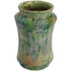 20th Century Spanish Glazed Ceramic Vase 9