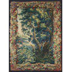 Brussels Manufactory Tapestry Landscape, Beginning of 18th Century