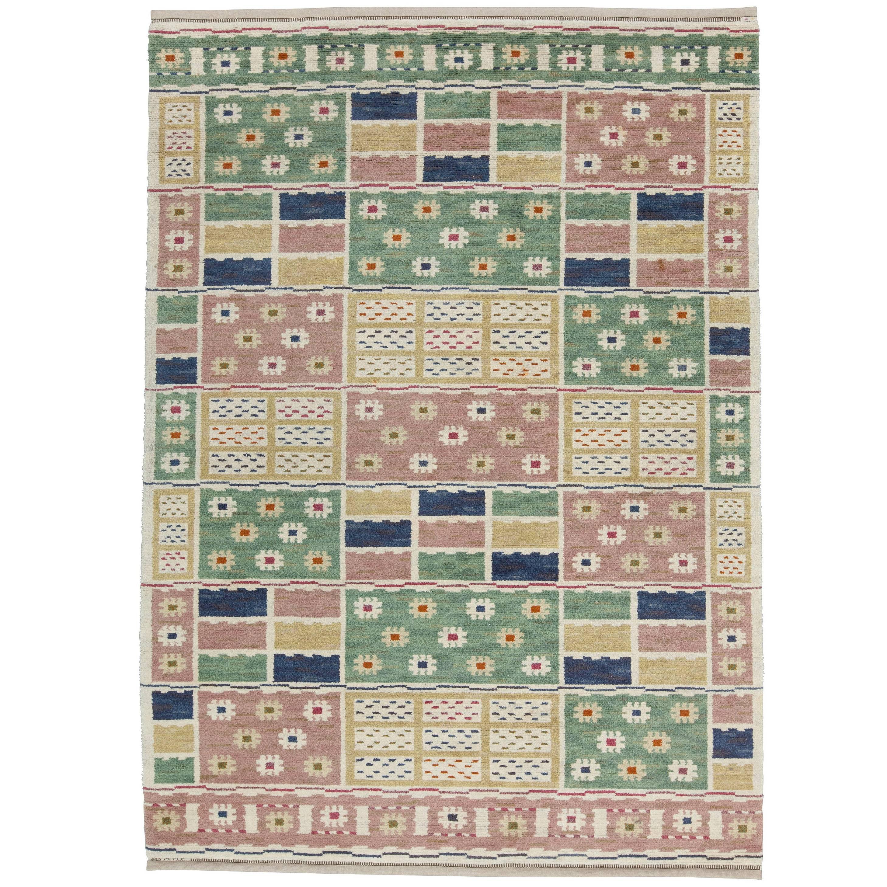 MMF Swedish piled rug For Sale
