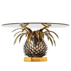 Maison Jansen Pineapple Cocktail Table, France, 1970