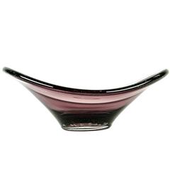 Vintage Amethyst Catch All Decorative Bowl / Piece