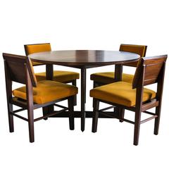 Frank Lloyd Wright for Henredon Dining Table with Chairs