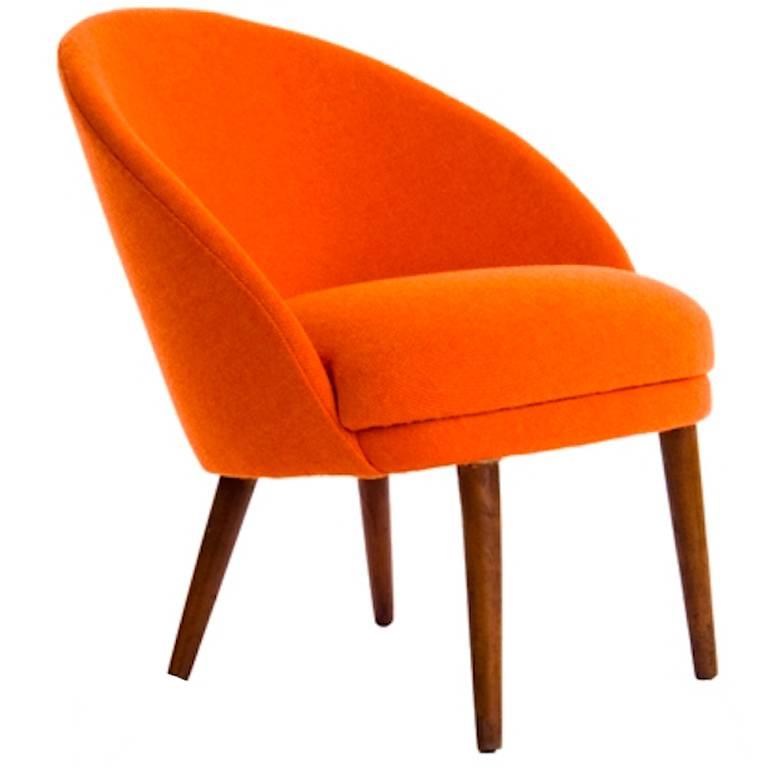 Danish Modern Slipper Chair