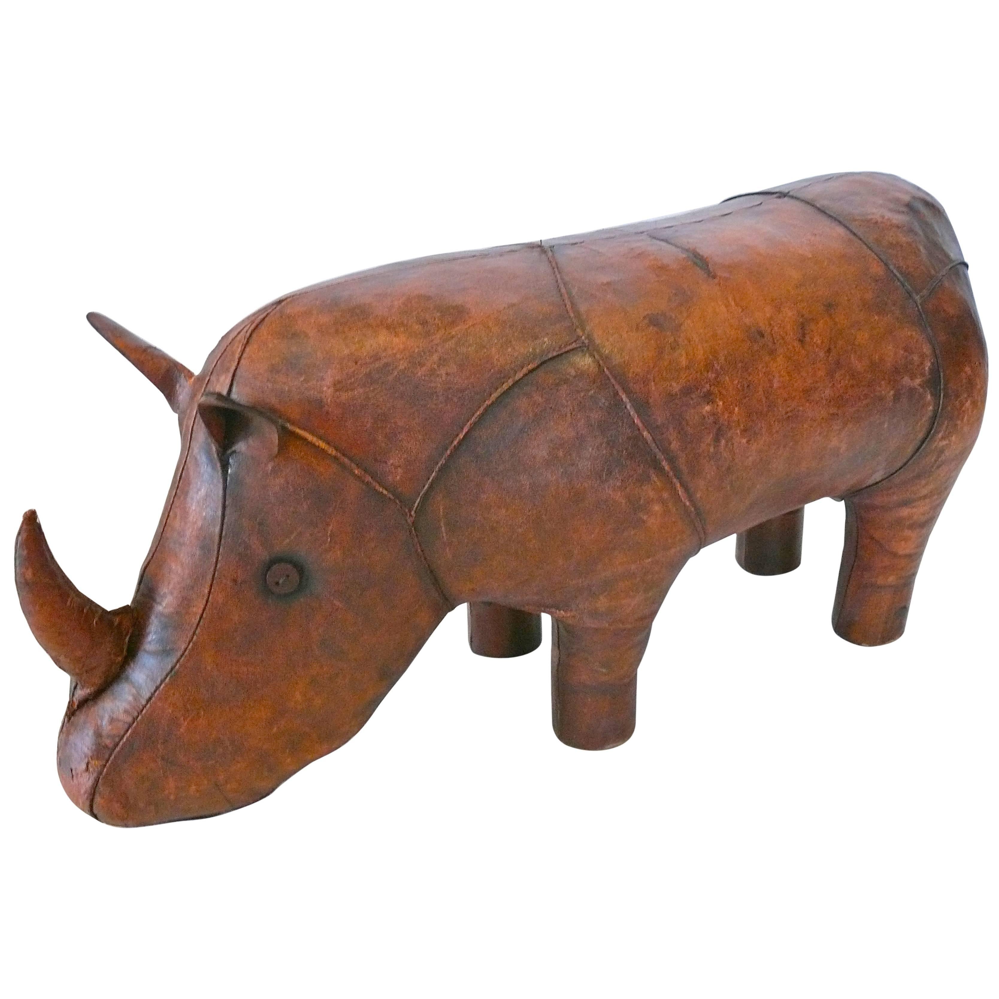 Leather Rhinoceros by Omersa for Abercrombie & Fitch