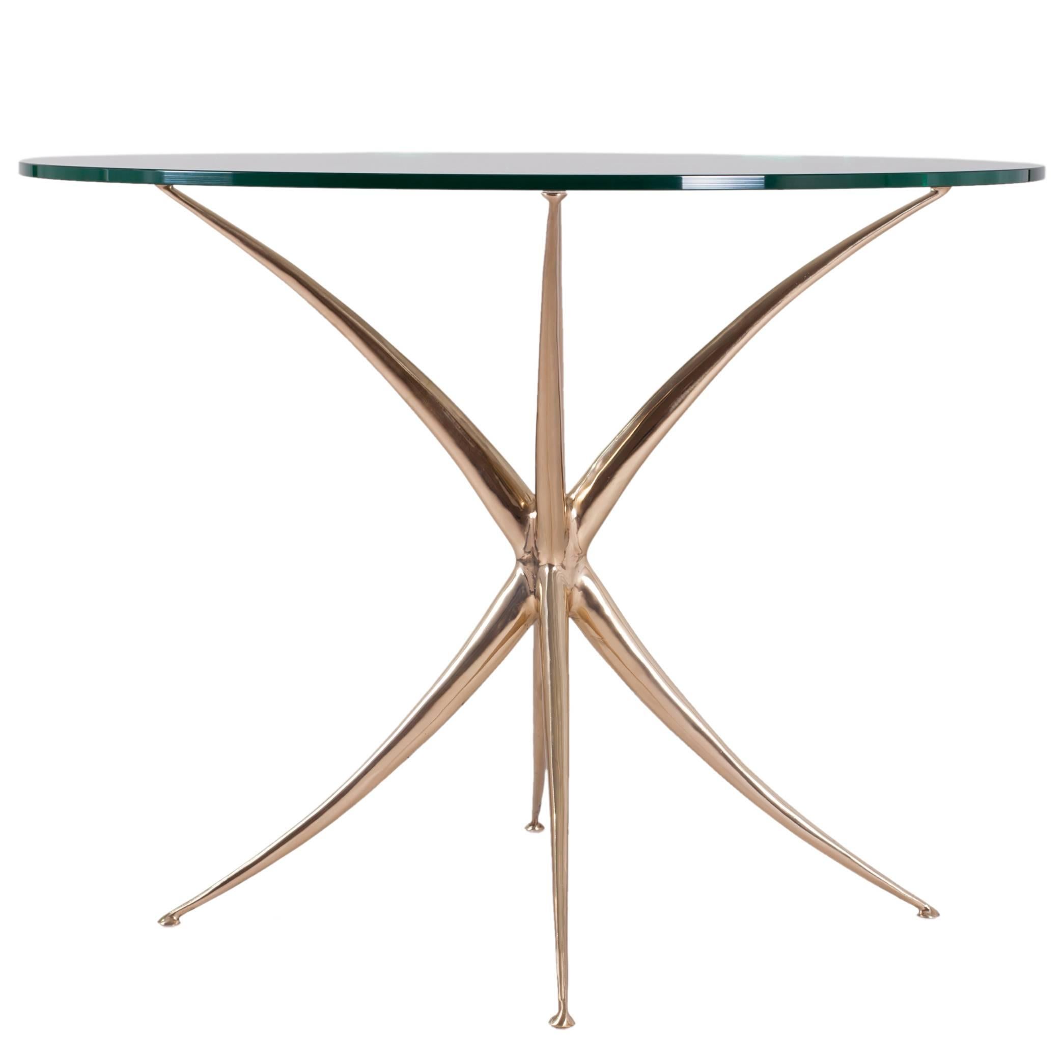 "Vitruvian" Bronze Center Table by Nick King
