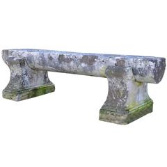 Large Stone Bench, 19th Century