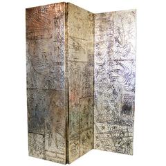 Marvin Arenson 1960s Aluminum Screen 3