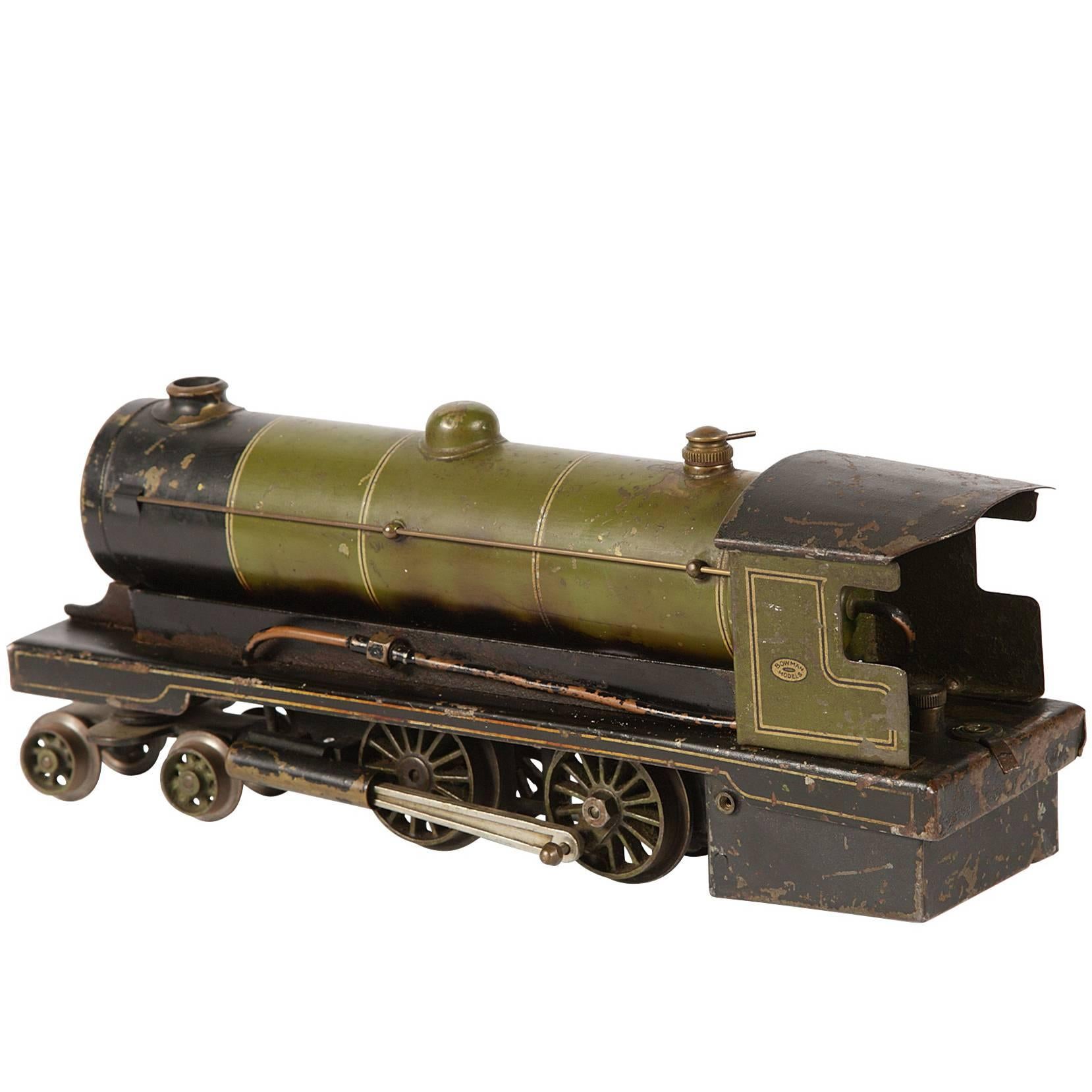 Nice Vintage Steam Model Locomotive by Bowman For Sale