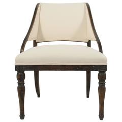 Gustavian Lounge Chair Signed by Ephraim Stahl