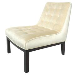 Midcentury Slipper Chair Attributed to Edward Wormley