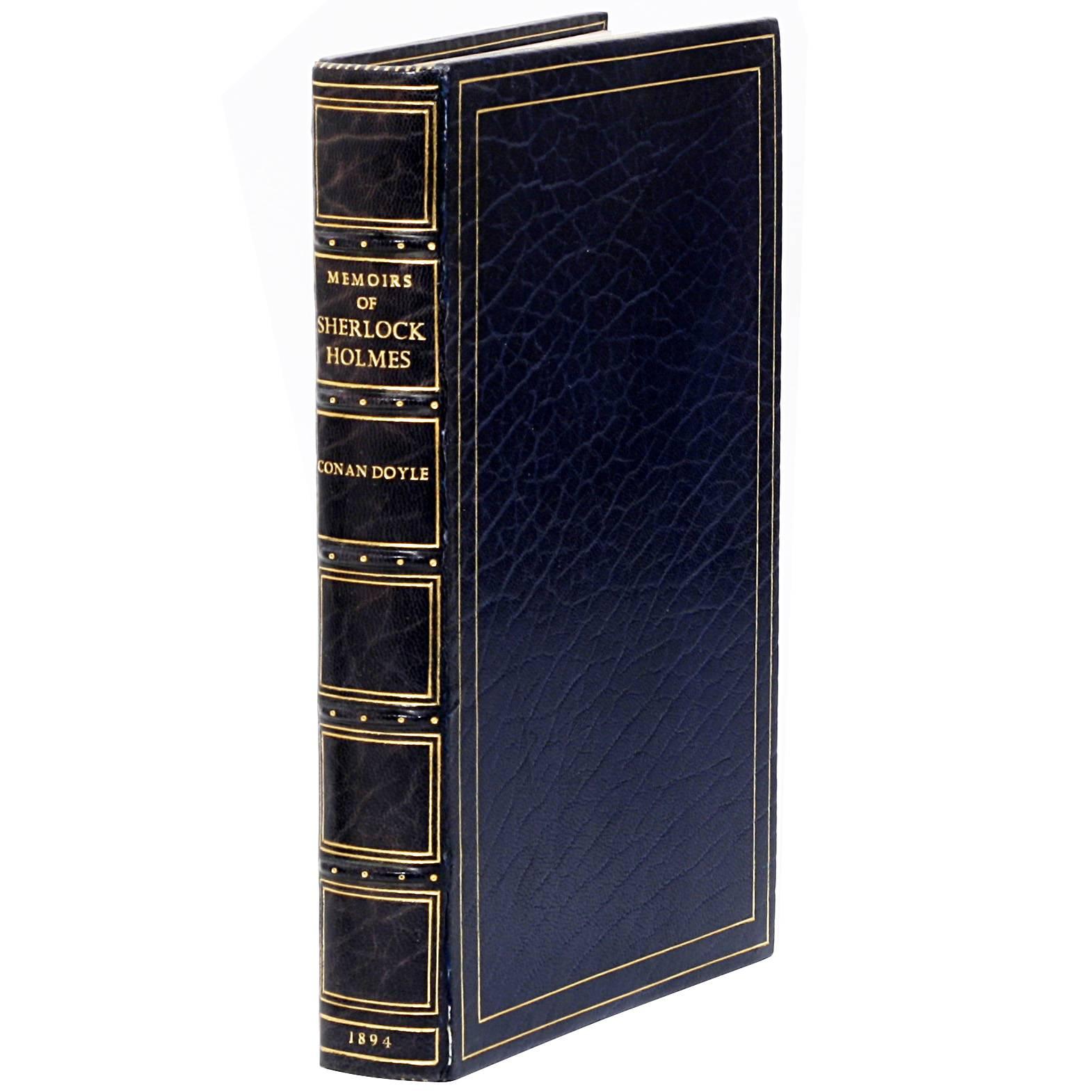 A.C. Doyle: the Memoirs of Sherlock Holmes, First Edition in Stunning Binding