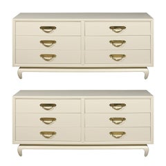 Restored American of Martinsville 6 Drawer Chest- Pair Available