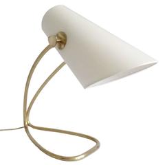 Nikoll Austria Desk Lamp Brass Modernist Design  