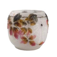 “Spiders and Brambles” Cameo Glass Vase by Gabriel Argy-Rousseau