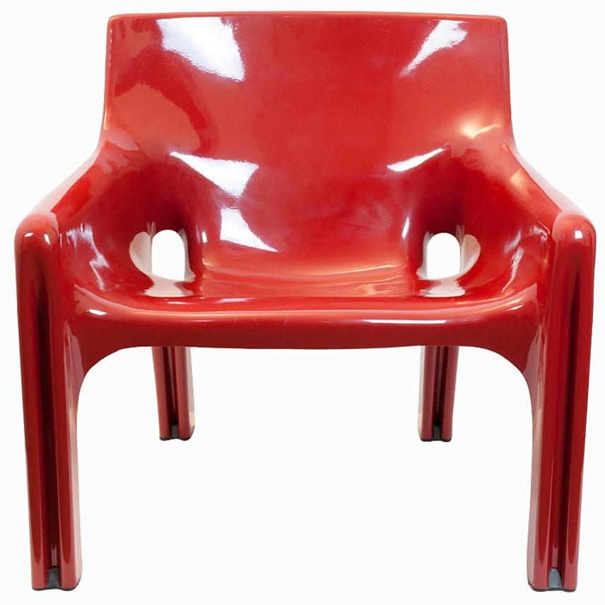 Lounge Chair 'Vicario' by Vico Magistretti for Artemide For Sale