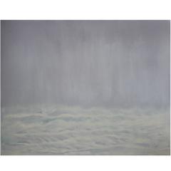 'Alabaster Waves I' Oil on Canvas