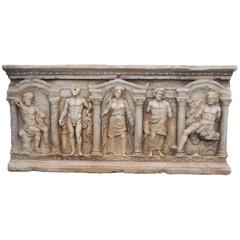 15th Century Antique Marble Sarcophagus Basin