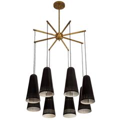 G.C.M.E Eight-Arm Chandelier