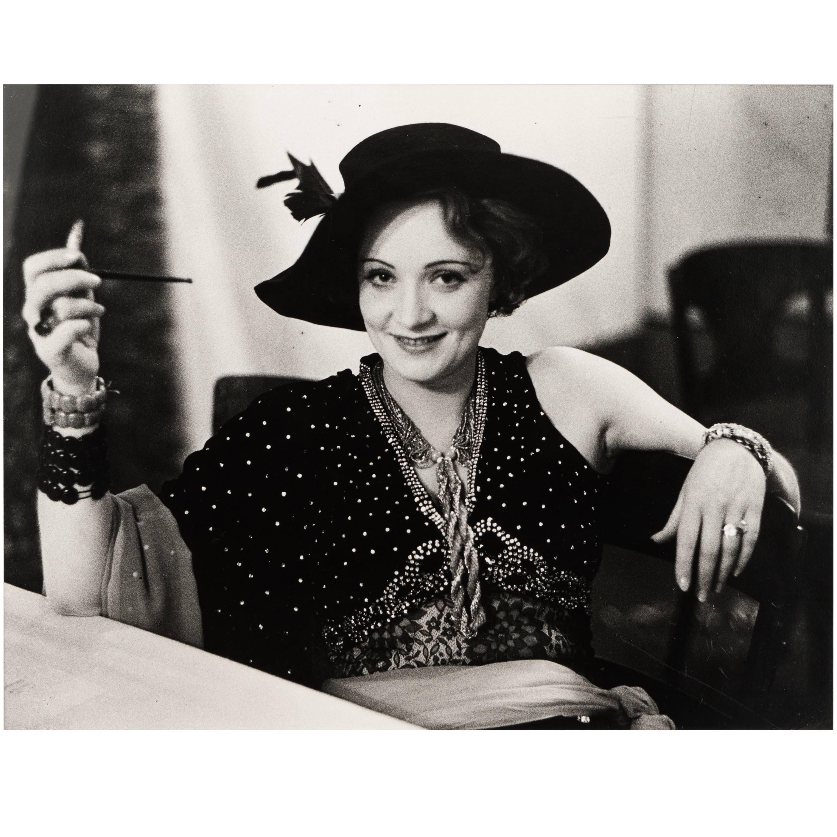 Marlene Dietrich Framed Silver Gelatin Photograph by Alfred Eisenstaedt, 1928