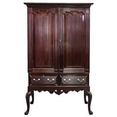 Antique Indo-Portuguese Cupboard on Stand