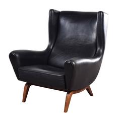 Illum Wikkelsø Model 110 Lounge Chair for Søren Willadsen