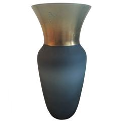 Venini Opalini Murano Glass Vase, Venini, Italy