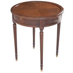 French Early 20th Century Walnut Gueridon Table