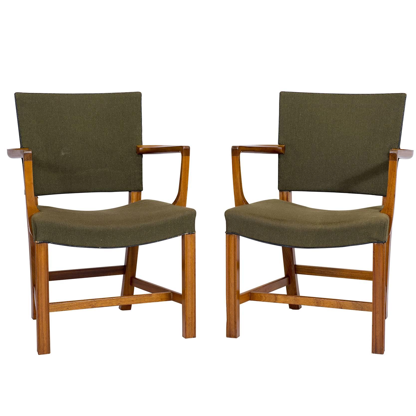 Pair of Kaare Klint Armchairs