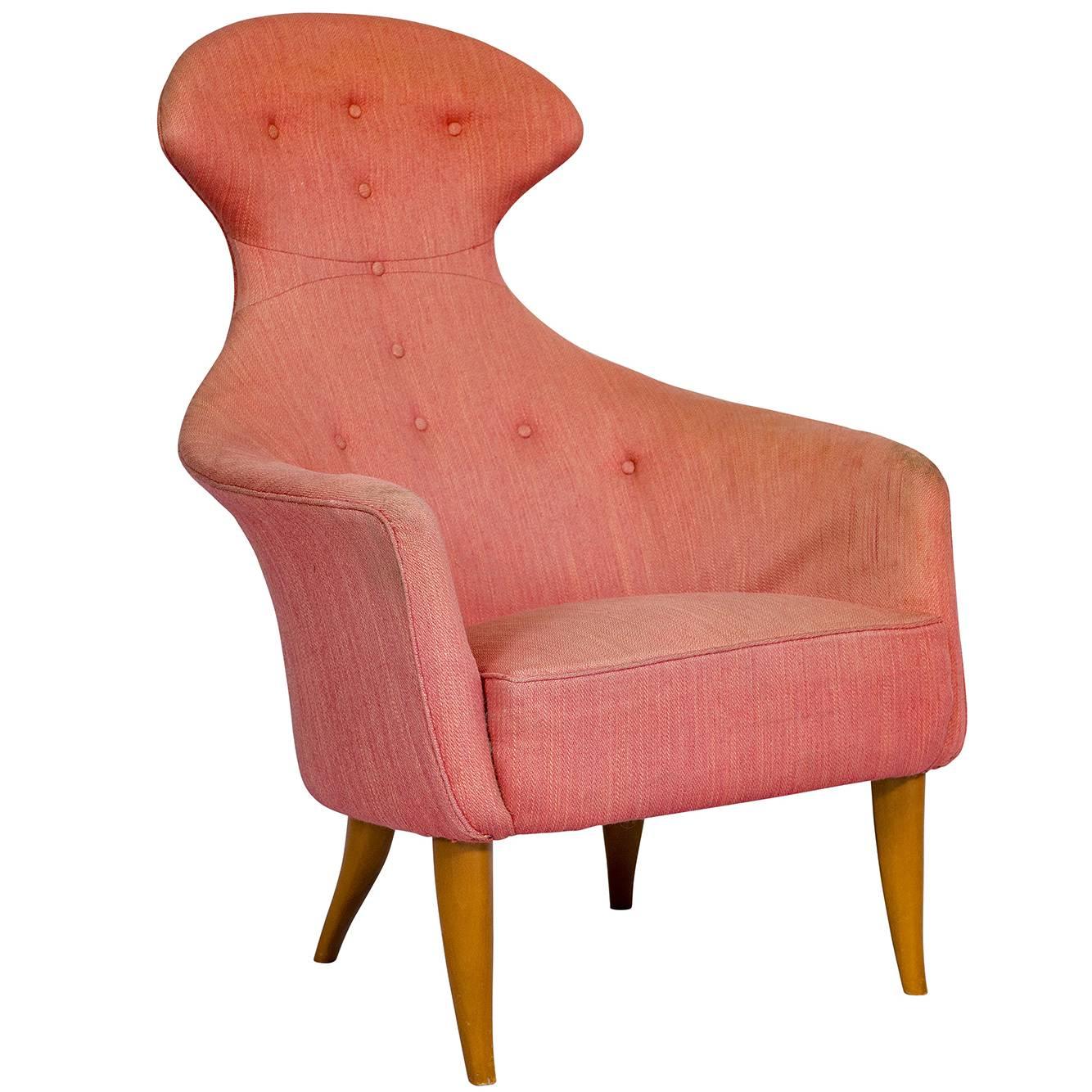 Kerstin Hörlin-Holmquist "Stora Eva" Chair For Sale