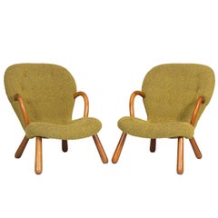 Paire de chaises «lam » de Philip Arctander