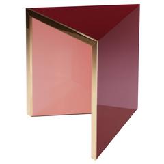 Side Table "Prisme" Pink by Hervé Langlais 10