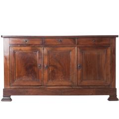 French 19th Century Louis Philippe Walnut Enfilade