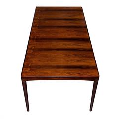  Rosewood Extension Dining Table by H.W. Klein for Bramin
