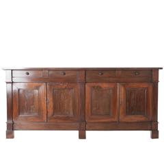 French Louis Philippe Walnut Enfilade