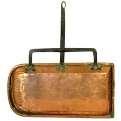 French 18th Century "Leche Frites" in Copper