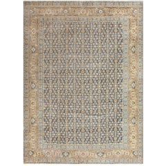 Room Size Antique Persian Tabriz Rug. Size: 11 ft x 14 ft 6 in (3.35 m x 4.42 m)