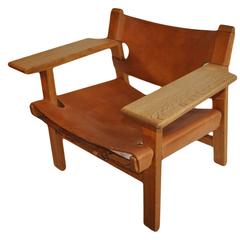 Børge Mogensen Spanish Chair, Early Frederica Model 2226