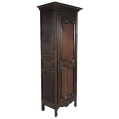 19th Century Single-Door French Armoire