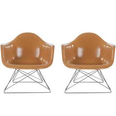 Mid-Century Modern Eames for Herman Miller 'LAR' Lounge Chairs