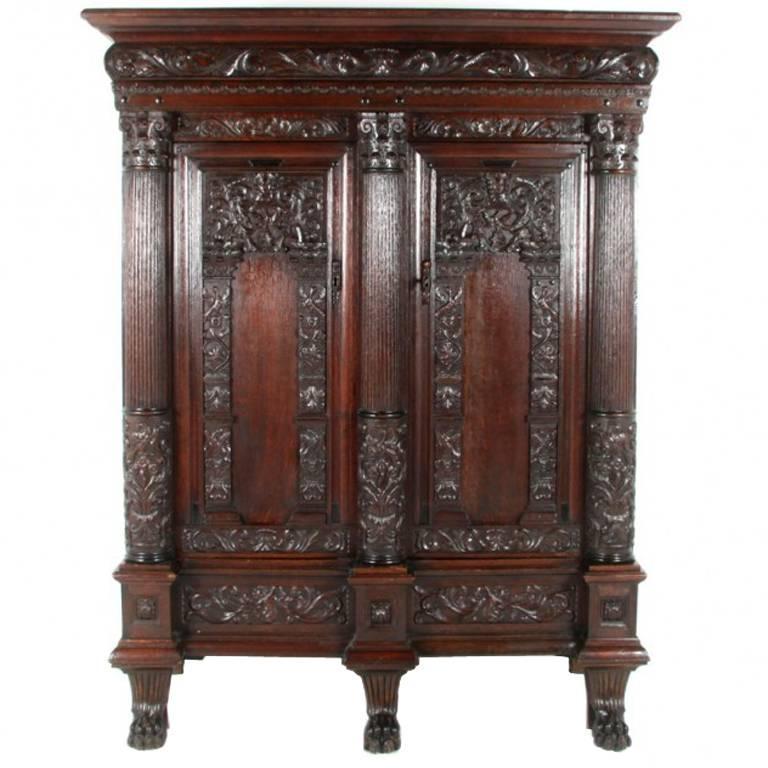 French Antique Armoire Circa 1800 For Sale at 1stdibs